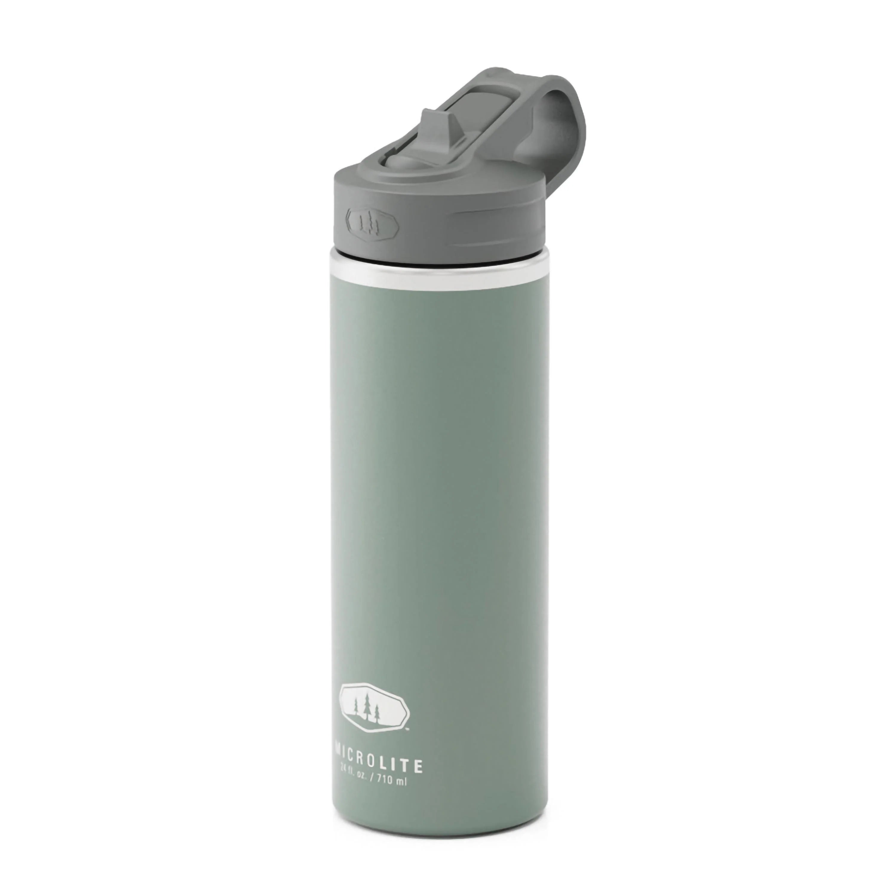 Borraccia termica Thermos Microlite Straw Top Jade Verde 710 ml